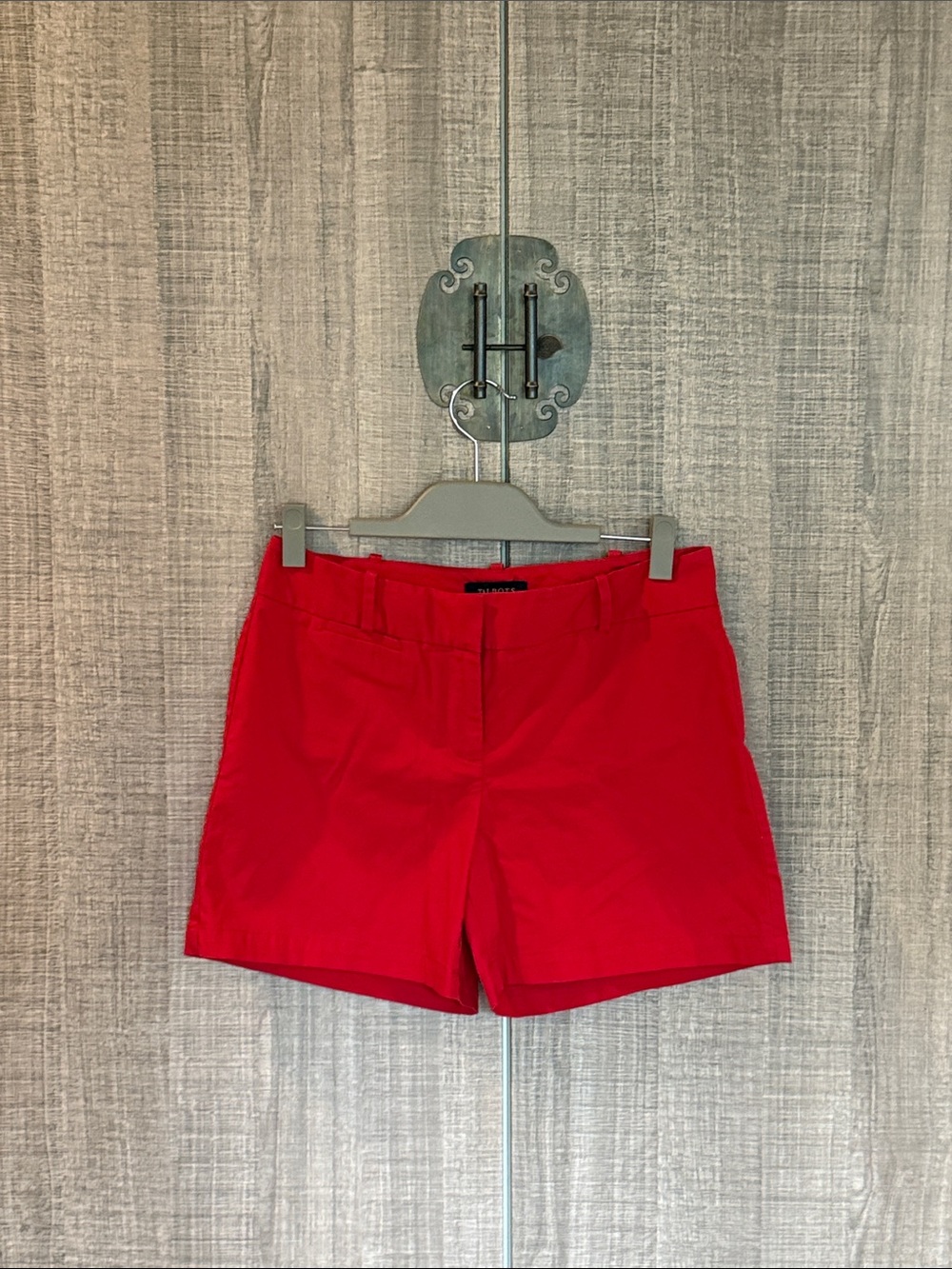 Classic Red Women's Tailored Shorts
